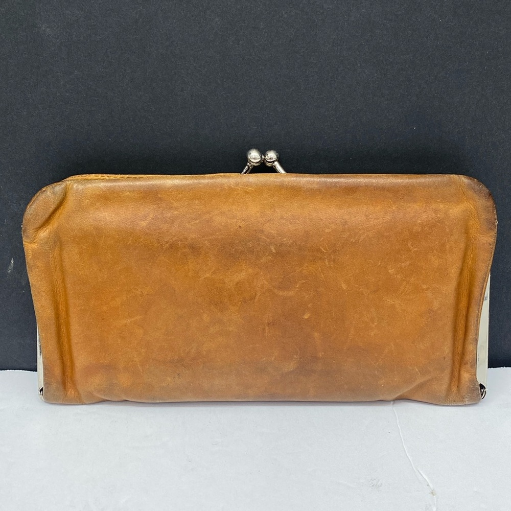 Hobo International Brown Clutch Wallet